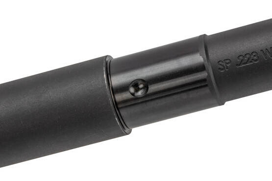 Seekins Precision .223 Wylde carbine barrel with dimpled gas block seat is a match grade option for the AR-15 at 10.5"